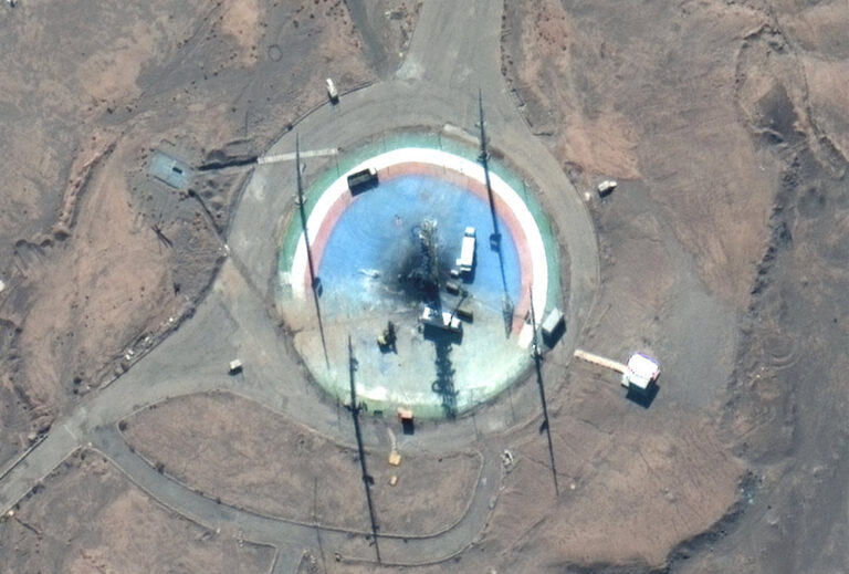 Satellite photos show Iran had another failed space launch