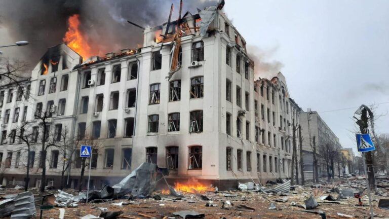 Russia takes aim at urban areas; Biden vows Putin will ‘pay’