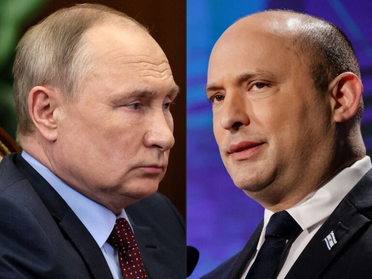 Israeli PM Bennett meets Putin in Moscow to discuss Ukraine crisis