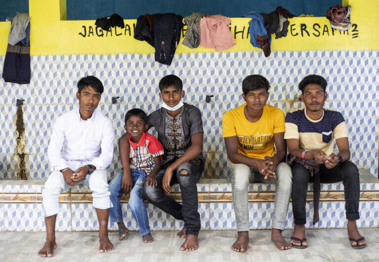 More than 100 Rohingya land on beach in Indonesia’s Aceh