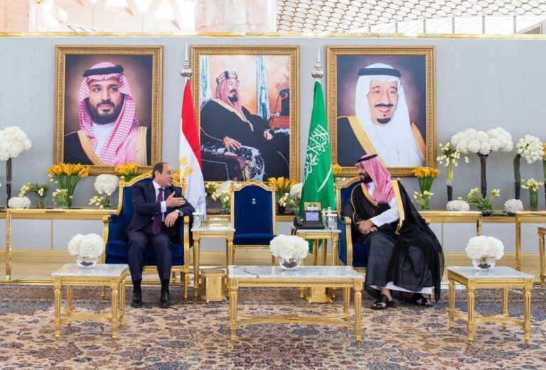 Egypt’s El-Sisi arrives in Saudi Arabia on official visit