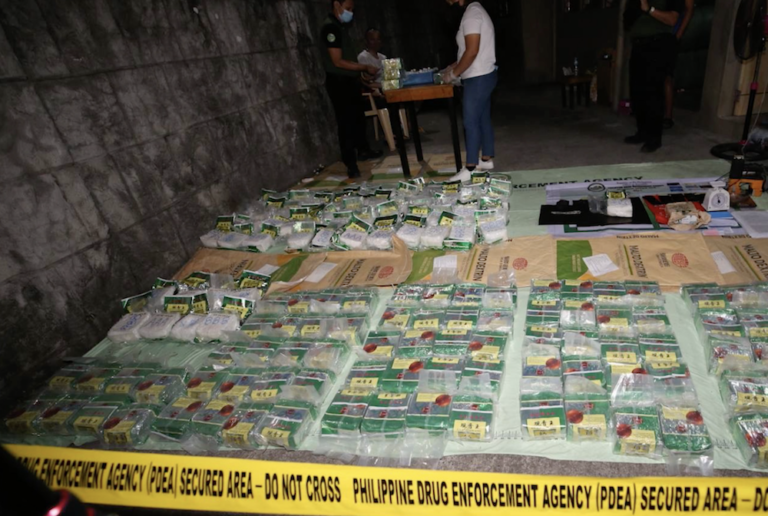Philippines nabs drug kingpin in largest bust this year