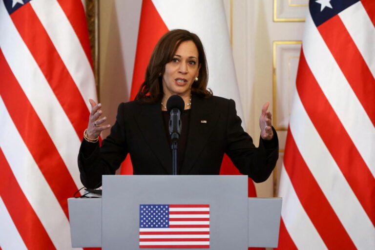US VP Harris embraces call for war crimes probe of Russia