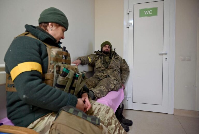 Kyiv maternity unit becomes frontline clinic after attack