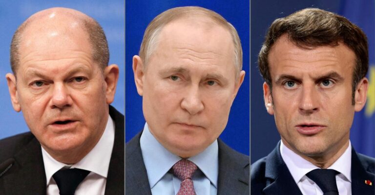 Macron, Scholz urge Putin to end siege of Mariupol: France