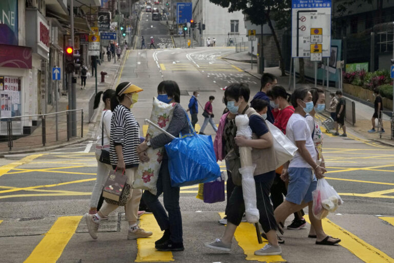 Hong Kong leader says no plans to tighten COVID-19 social distancing measures