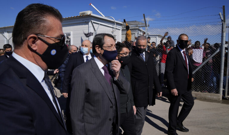 Cyprus president vows ‘more humane’ migrant camp conditions