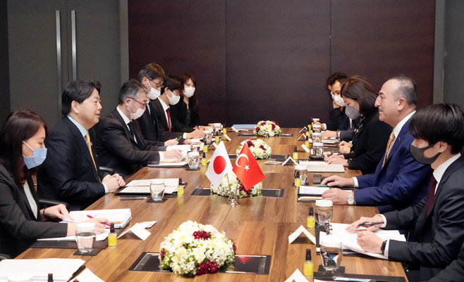 Japan, Turkey FMs coordinate Middle East and Ukraine policies