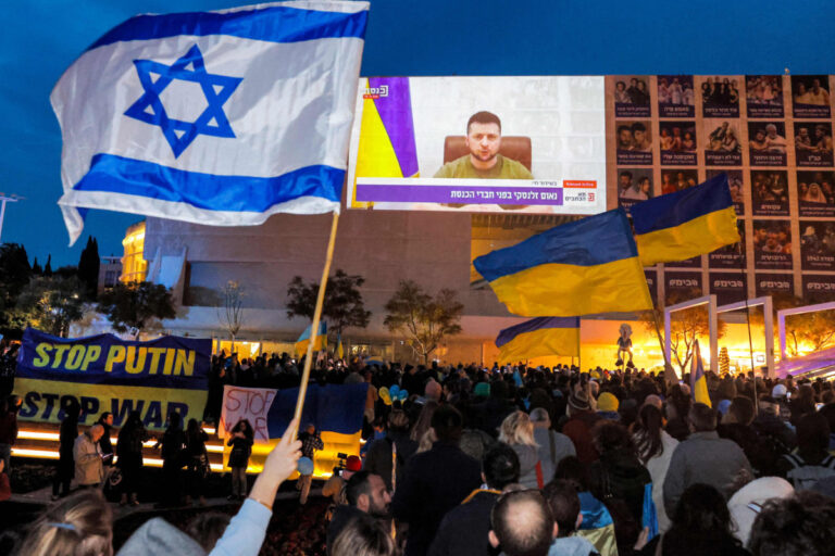 Ukraine’s Zelenskiy says Israel good place for holding talks with Russia