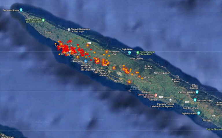 More than 1,000 small earthquakes hit Portuguese volcanic island