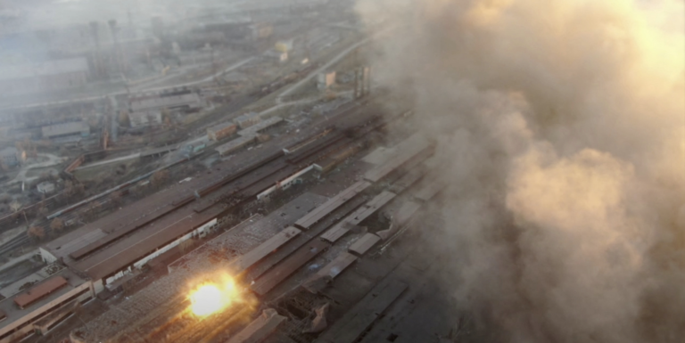 ‘Ashes of a dead land’ – Ukrainian plea as more bombs hit besieged Mariupol
