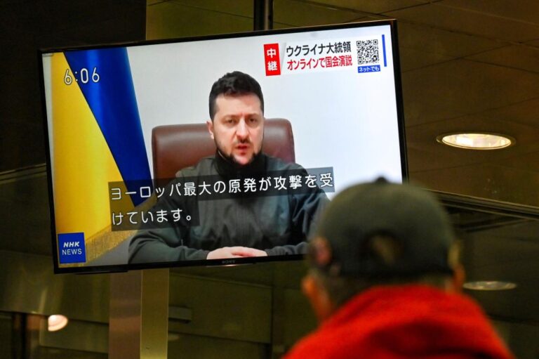 Zelensky slams UN, urges reform in address to Japan