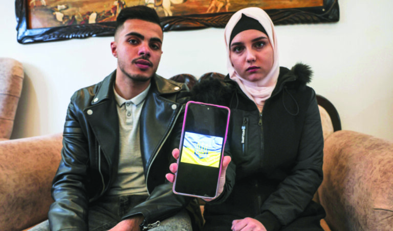 Fleeing invasion, Ukrainian wife reaches Gaza with Palestinian husband