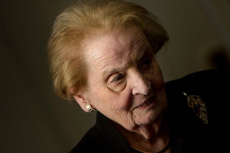 ‘She became our voice’: Madeleine Albright hailed by world leaders