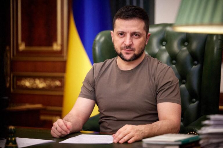 Ukraine president to press Biden, NATO for more support