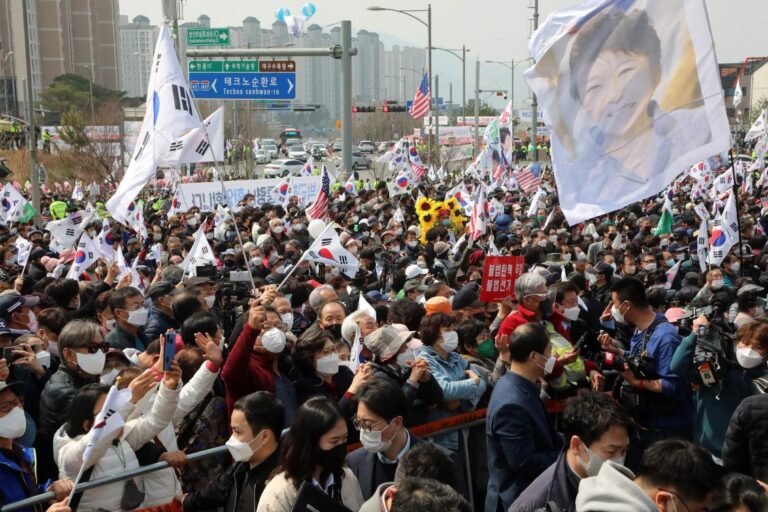 Thousands welcome home pardoned South Korean ex-President Park Geun-hye