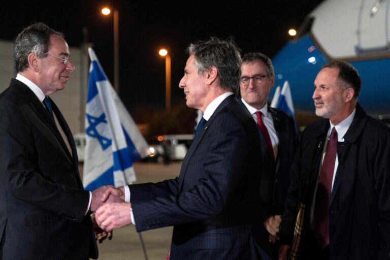 US top diplomat in Israel for landmark Arab talks