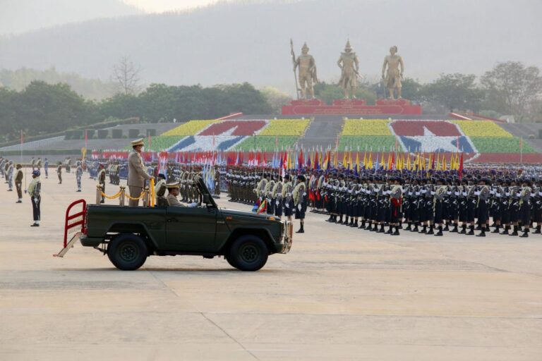 Myanmar army says will ‘annihilate’ coup opponents on crackdown anniversary