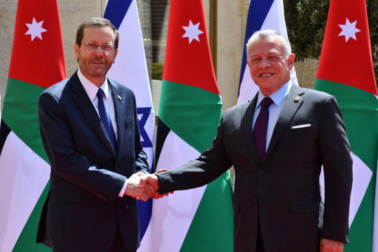 Jordan king condemns ‘violence in all forms’, in Israel talks