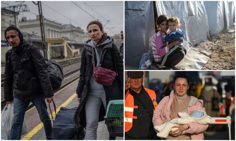 Flight of people out of Ukraine brings global refugee crisis to the fore