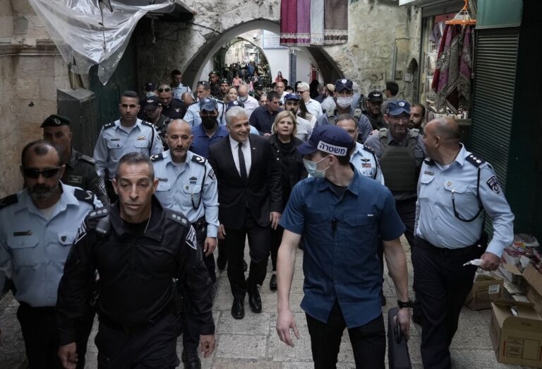 Uproar over Israeli FM’s ‘provocative’ visit to Damascus Gate in East Jerusalem