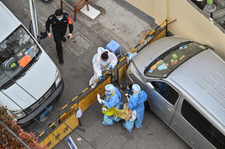 Shanghai official says handling of COVID-19 outbreak below expectations as lockdown continues