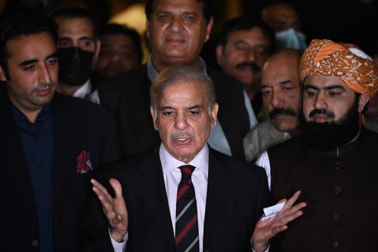 Shehbaz Sharif submits nomination for prime minister to Pakistani parliament