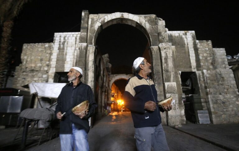 Syria’s Ramadan drummers defiant as tradition wanes