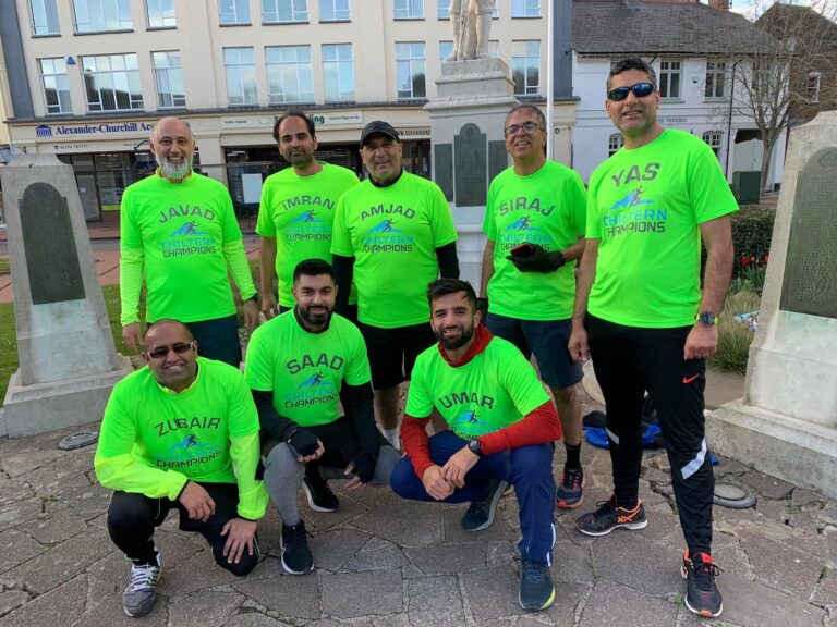 British ‘Ramadan runners’ raise funds for food