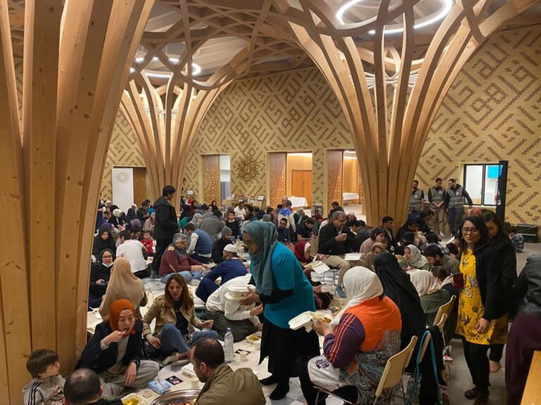 Cambridge mosque holds community iftar to celebrate diversity