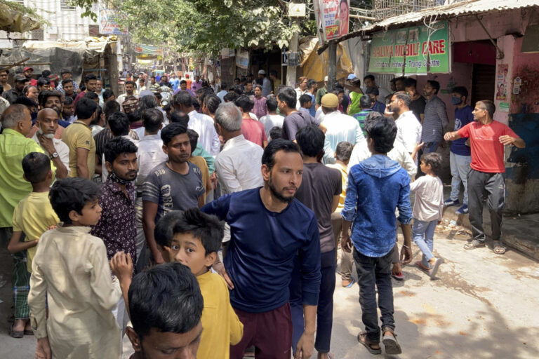 Shops demolished in Indian capital after communal violence