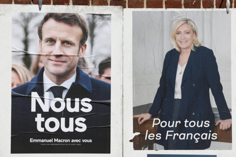 Macron, Le Pen face off in high stakes election debate
