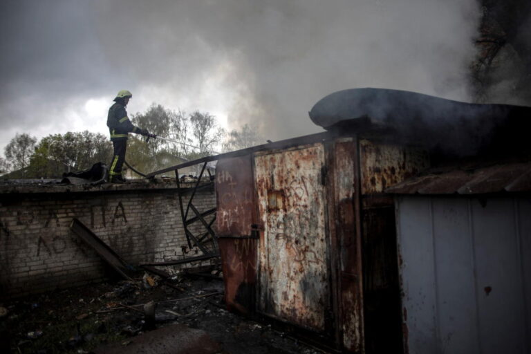 Mayor of Ukraine’s Kharkiv says city is under intense bombardment