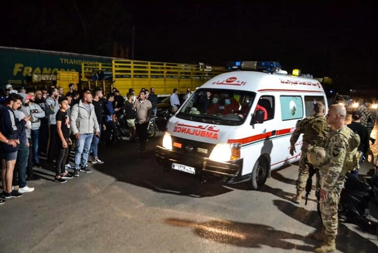 Lebanese army recovers bodies from capsized migrant boat