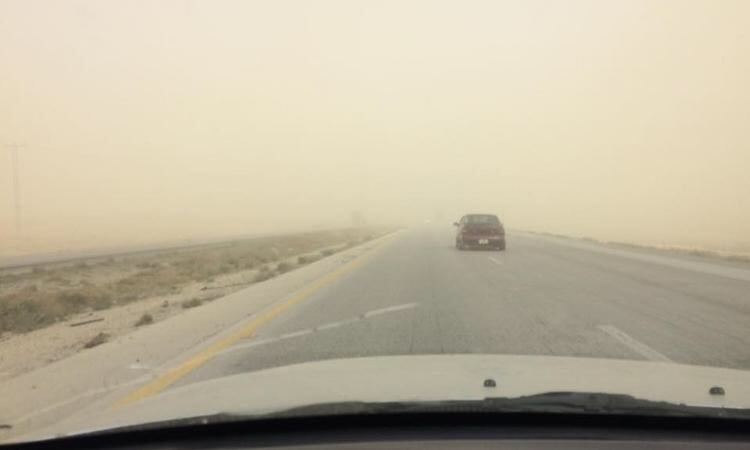 Warnings issued, aviation disruption in Jordan after sandstorm