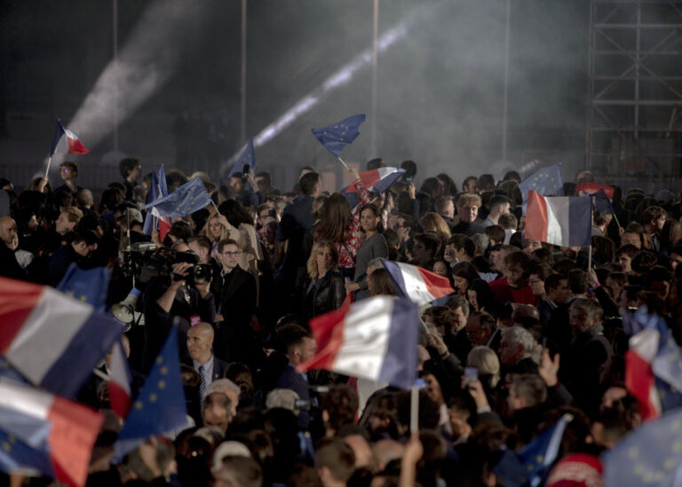 World leaders welcome Macron’s French election win