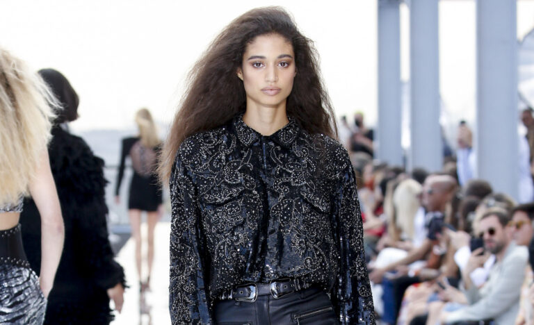 Malika El-Maslouhi stars in new Anthropologie Campaign