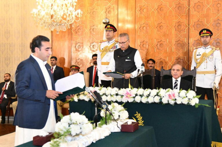 Young Bhutto scion appointed Pakistan foreign minister