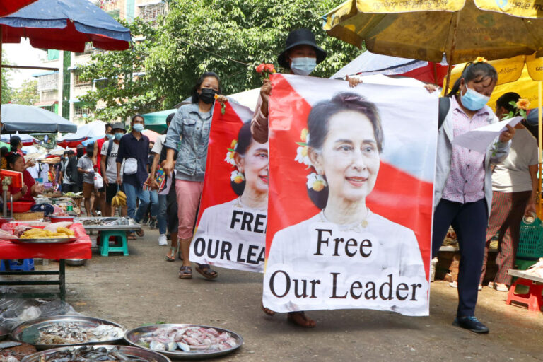 Myanmar’s Suu Kyi charged with bribery as new trial opens