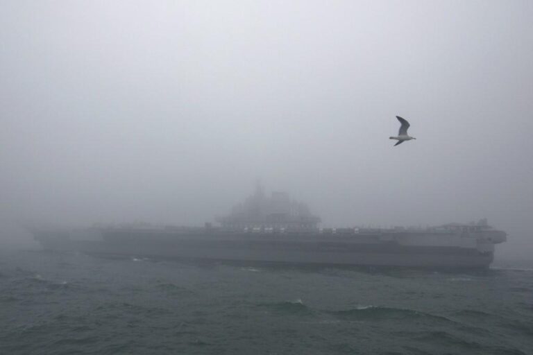 Chinese carrier sails through waters near Okinawa, Japan says