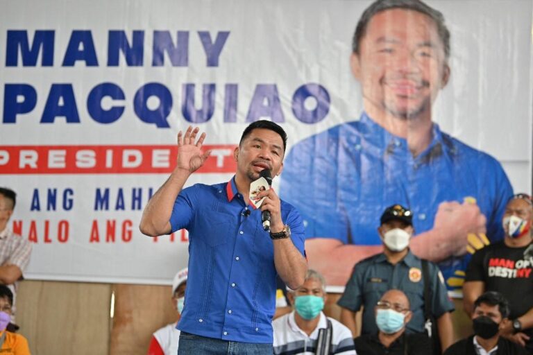 Philippine presidential candidates in final push to woo voters