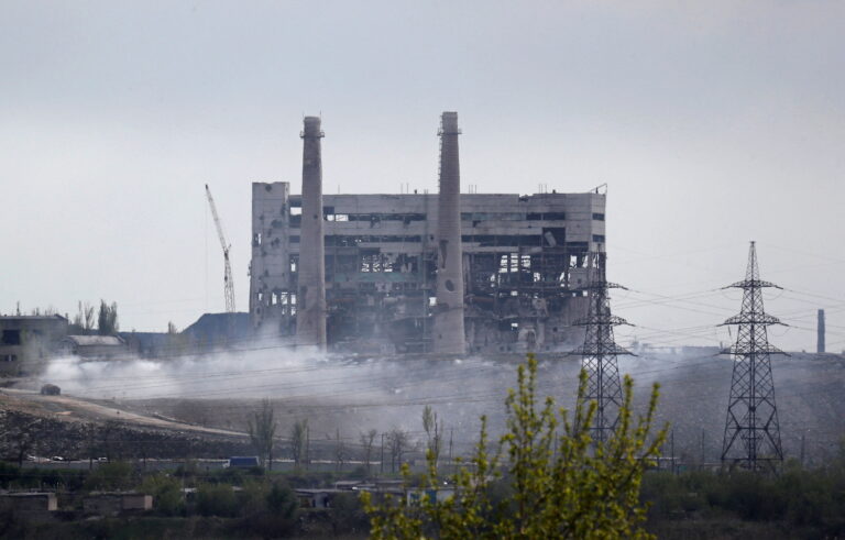 Russia unleashes rockets after Mariupol cease-fire, EU eyes oil sanctions