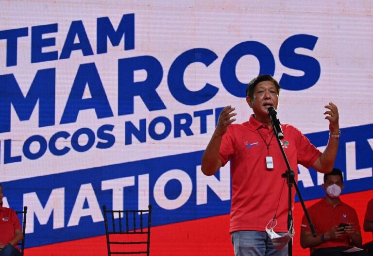 Marcos Jr warns supporters to prevent Philippine poll being ‘stolen’