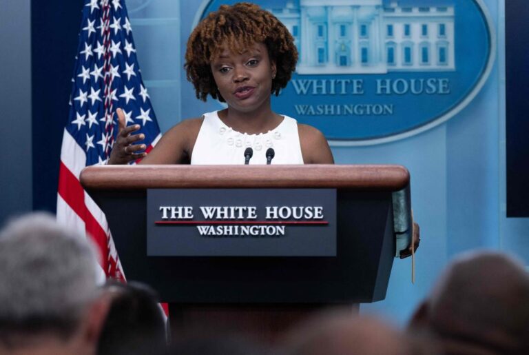 Karine Jean-Pierre named first Black White House press secretary