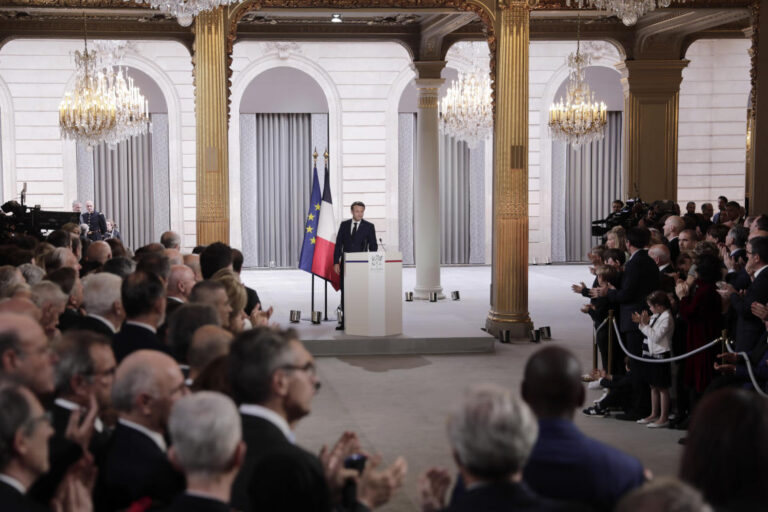 Macron vows to build ‘stronger France’ in second term