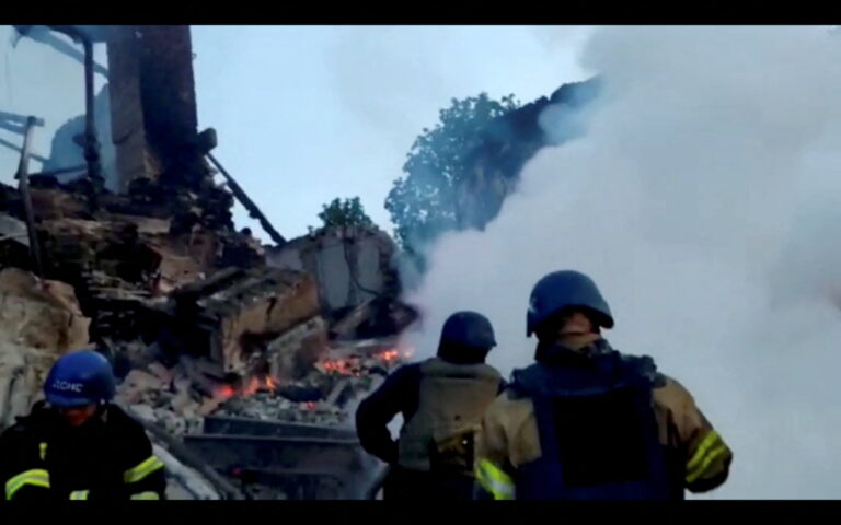 Sixty feared dead in Ukraine school bombed by Russia, governor says
