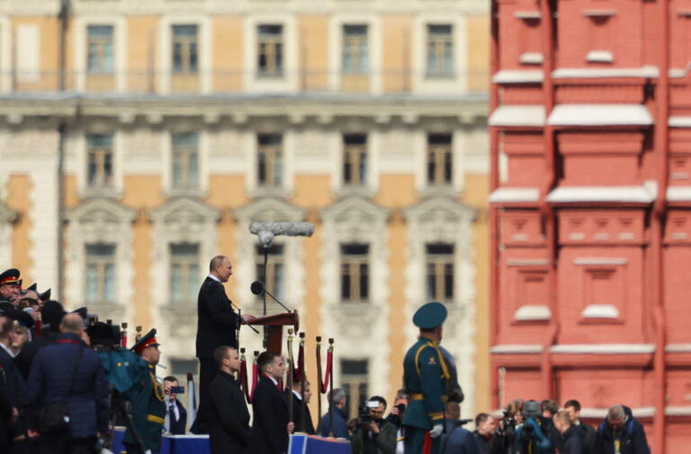 Russia presses Ukraine assault as Putin marks Victory Day