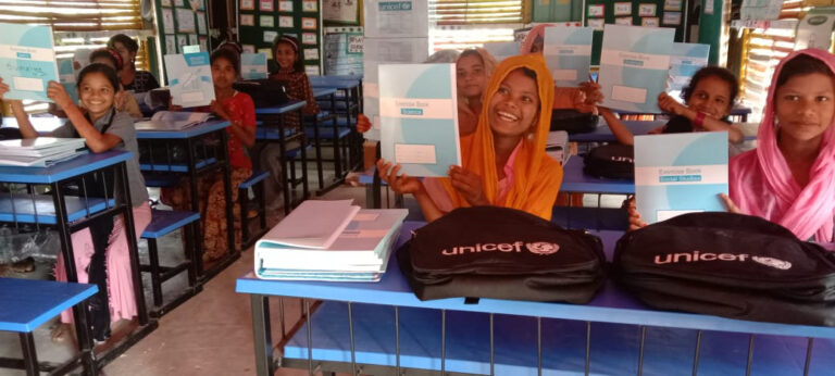 Hopes abound as Myanmar curriculum reaches Rohingya refugee children in Bangladesh