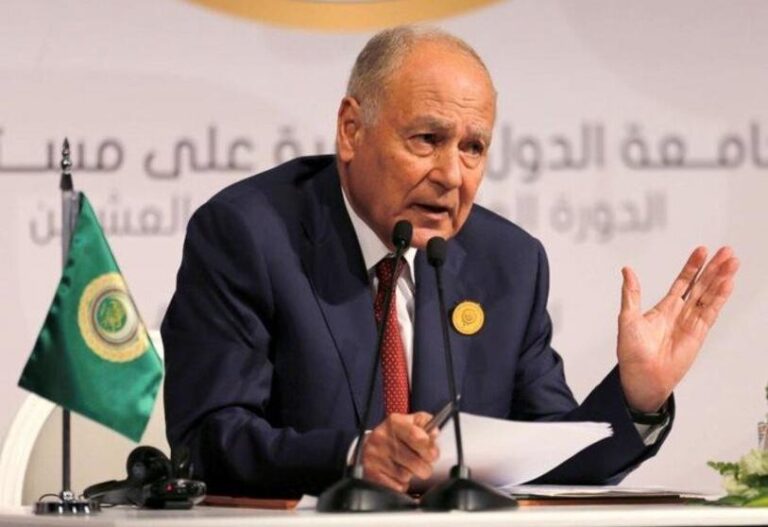 Arab League chief slams Israeli PM’s Jerusalem statements