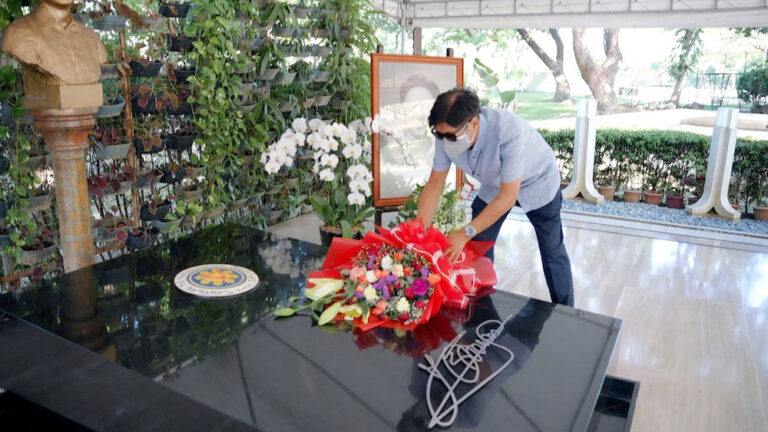 Ferdinand Marcos Jr claims victory in Philippine election